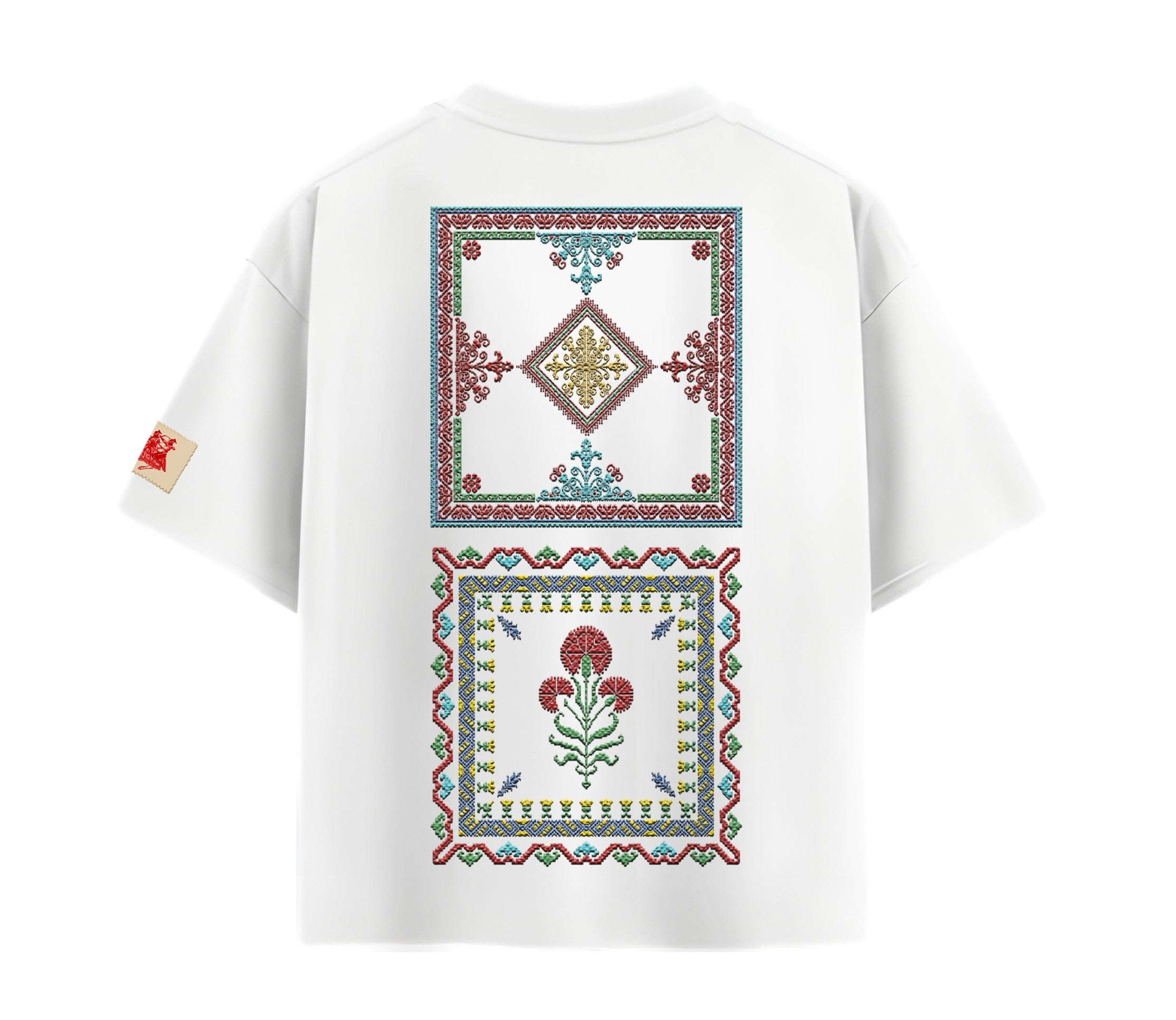 چمکدار چوکور | Embroidery Tee